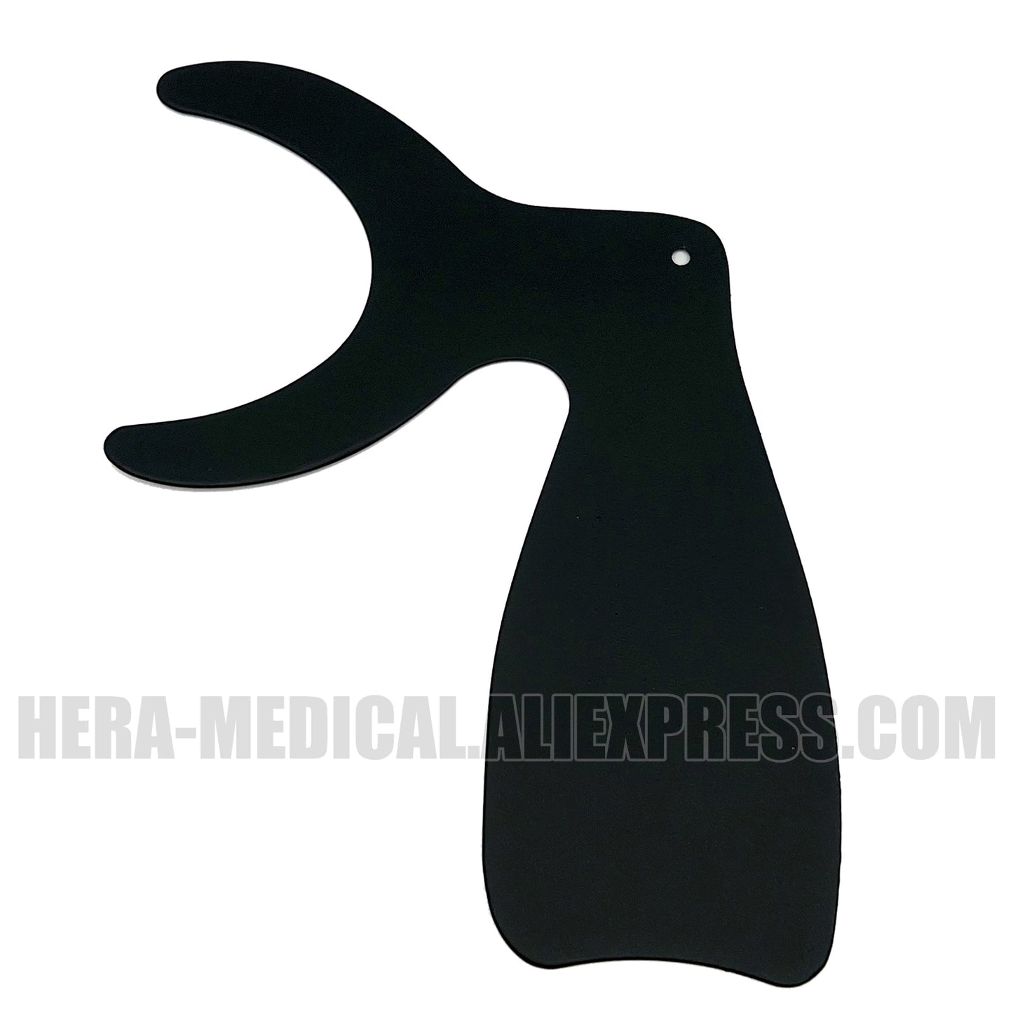 고품질 알루미늄 치과 사진 검정색 배경 보드 구강 교정 사진 대비 배경 대비 보드