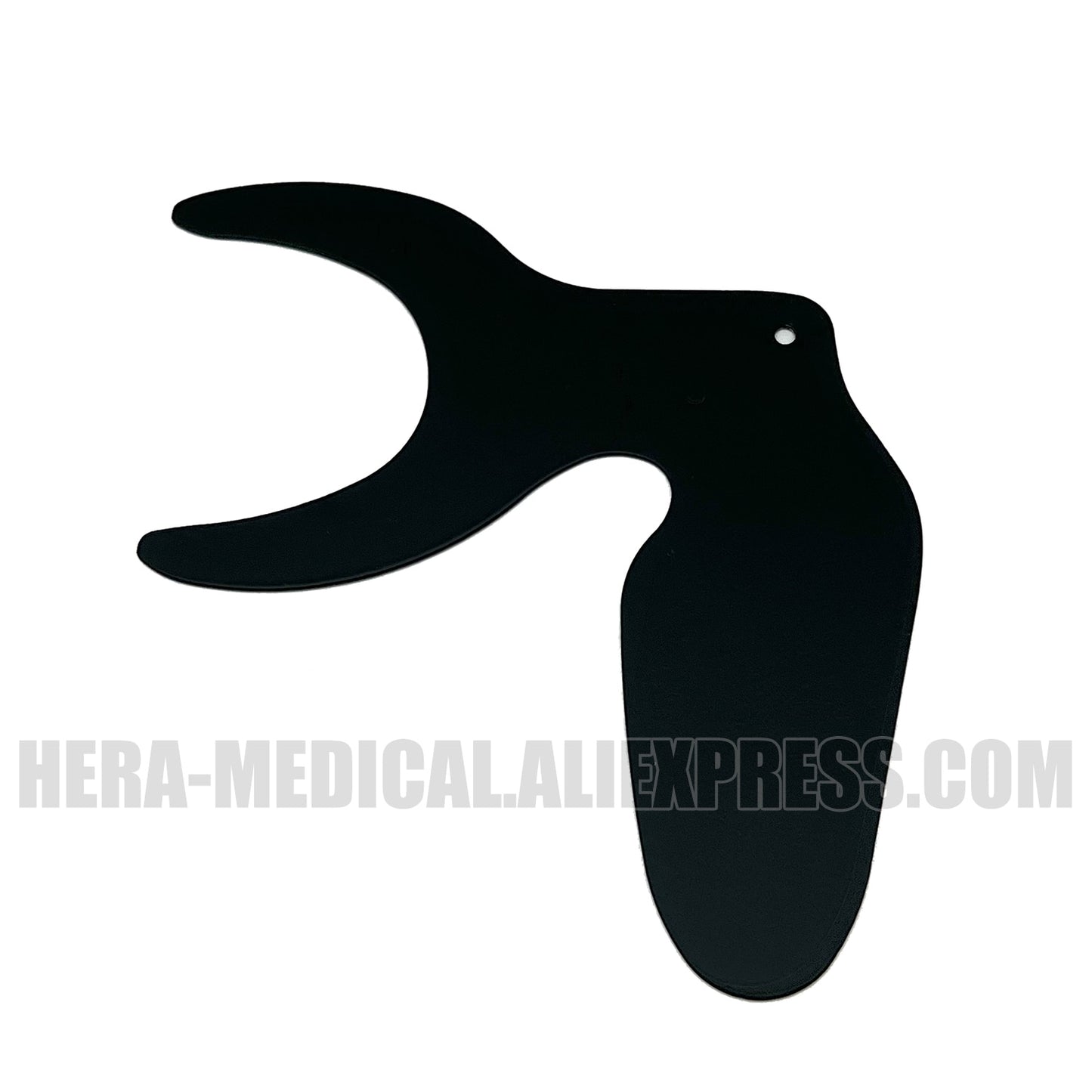 고품질 알루미늄 치과 사진 검정색 배경 보드 구강 교정 사진 대비 배경 대비 보드