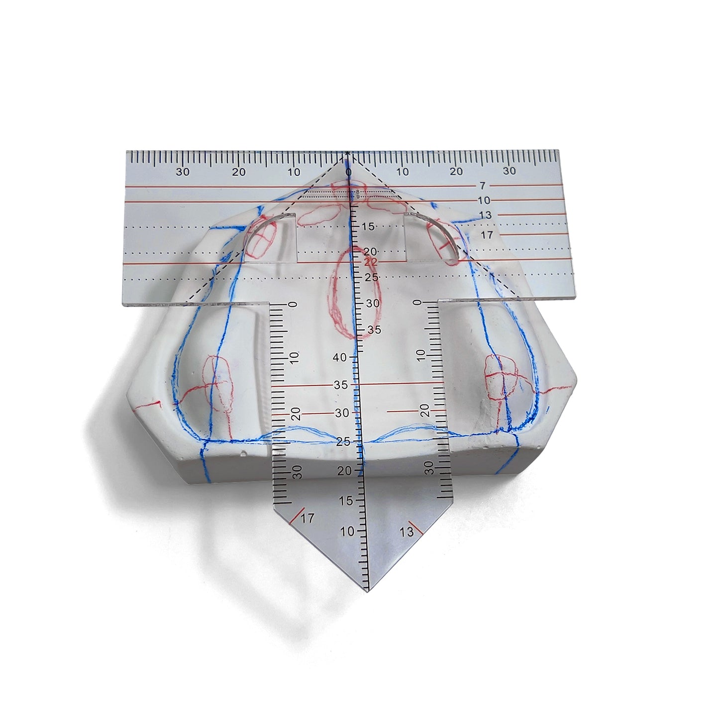 T-shape Denture Ruler