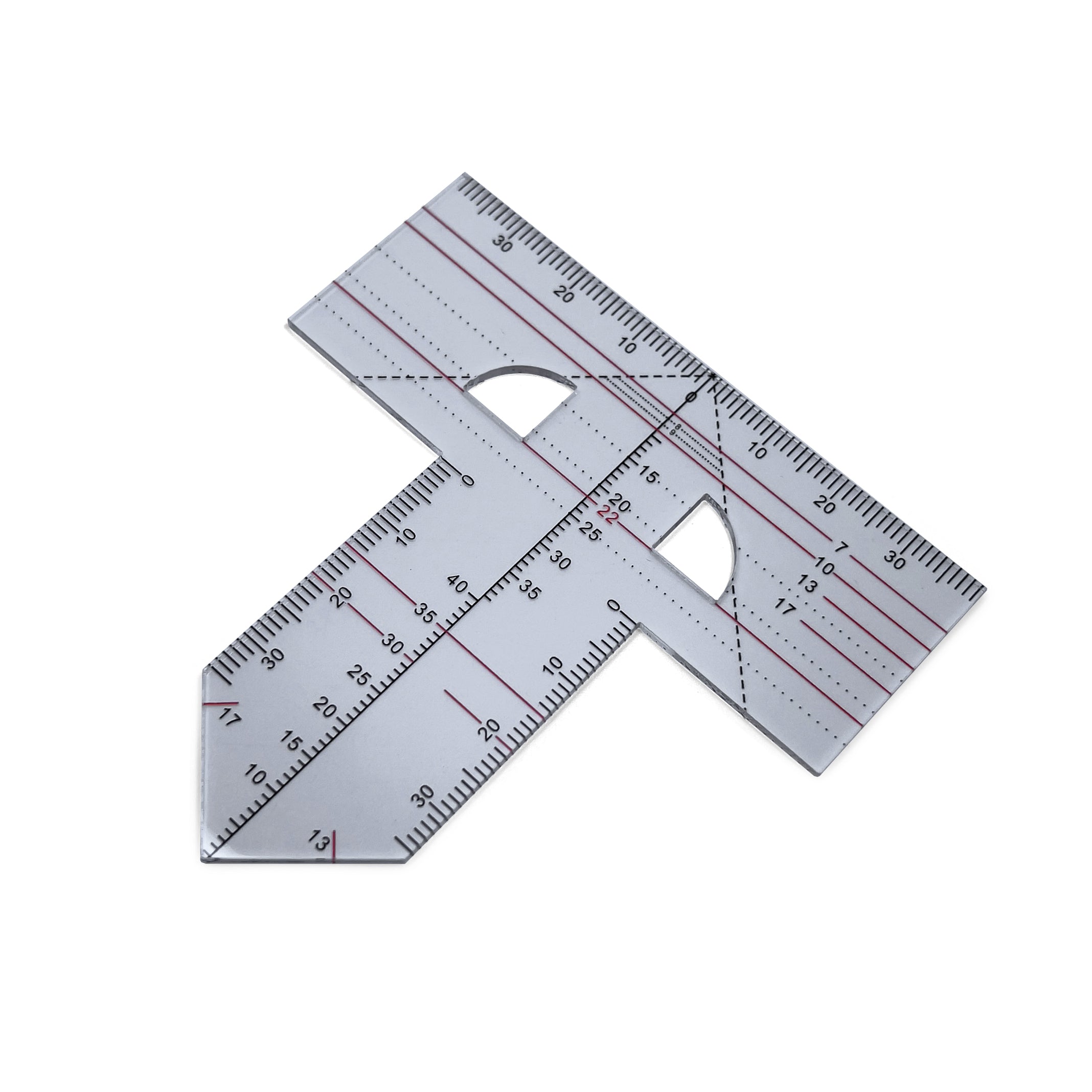 T-shape Denture Ruler – Dental-photo
